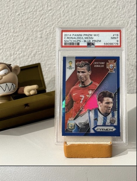 Ronaldo / Messi &mdash; Matchups Blue Prizm, 2014 Prizm World Cup